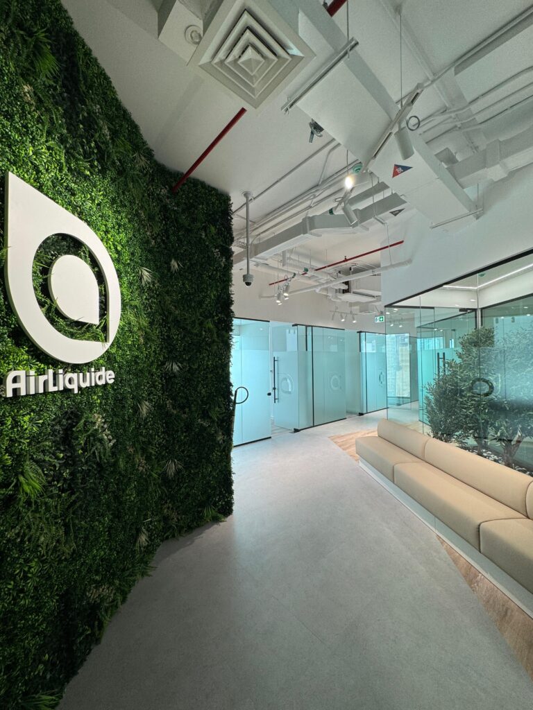 Air Liquide Office Paint & Ceiling Work 1