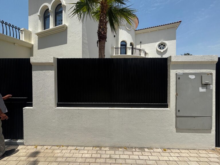 Aluminium Fence - Dubai Villa