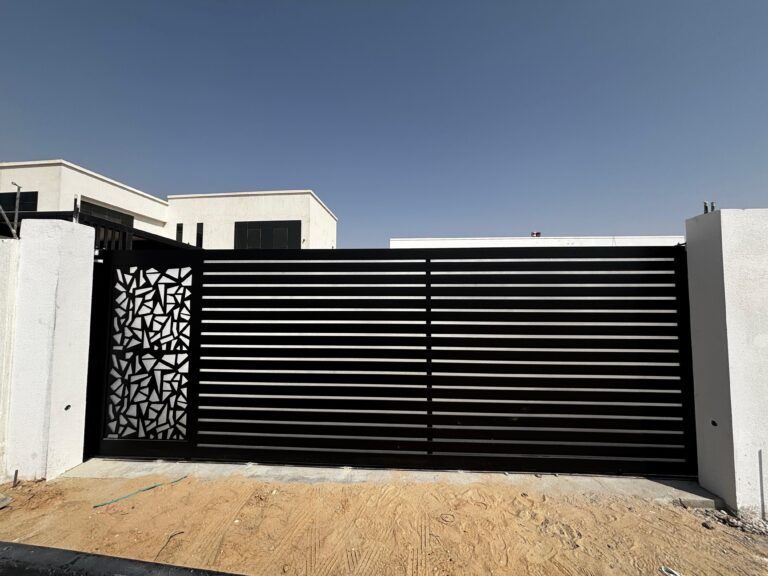 Aluminium Sliding Gate - Al Awir