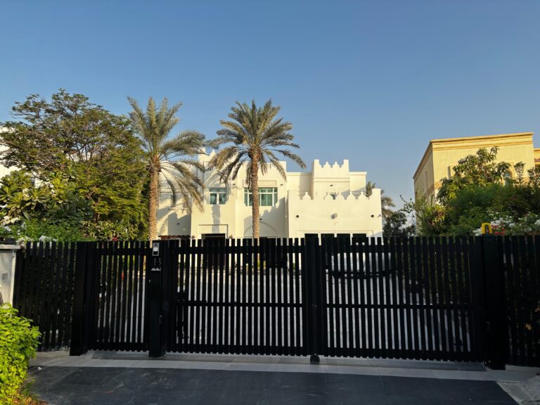 Aluminium Swing Gate - Jumeirah Islands